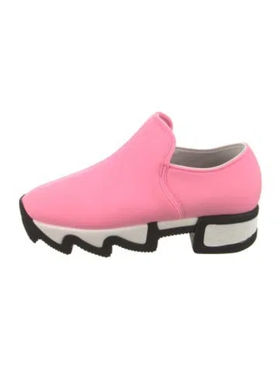 Pre-owned Iri Neoprene Athletic Sneakers In Pink