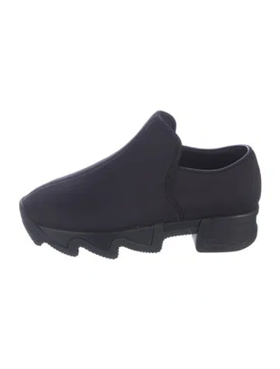 Pre-owned Iri Neoprene Chunky Sneakers In Blue