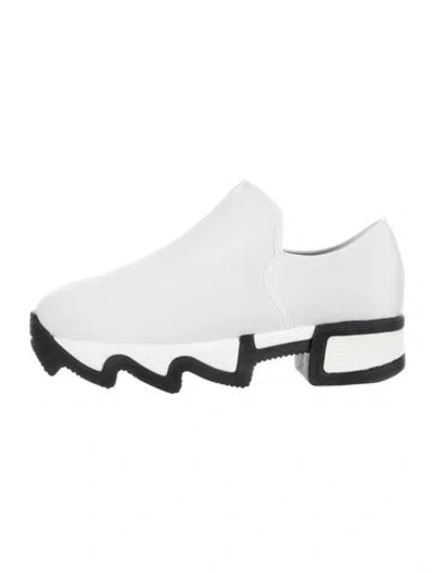 Pre-owned Iri Neoprene Chunky Sneakers W/ Tags In White