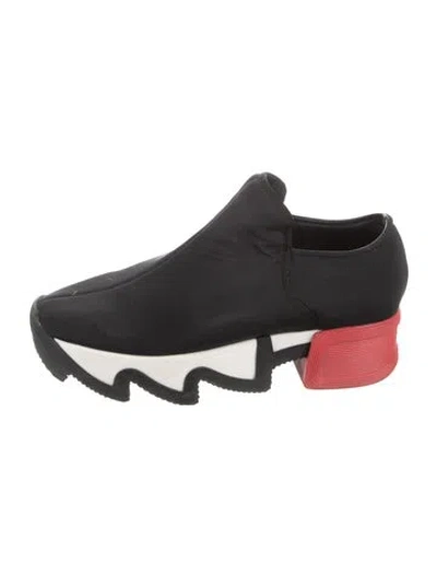 Pre-owned Iri Neoprene Sneakers In Black