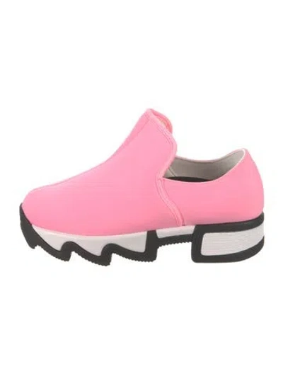 Pre-owned Iri Nylon Chunky Sneakers In Pink