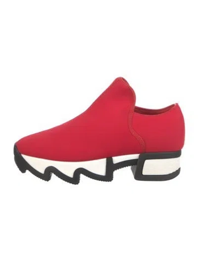 Pre-owned Iri Sock Sneakers In Red