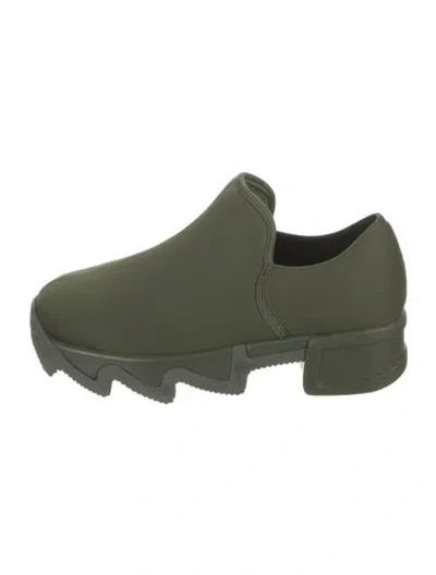 Pre-owned Iri Wes Chunky Sneakers In Green