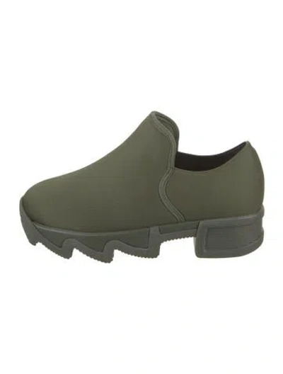 Pre-owned Iri Wes Sock Sneakers In Green