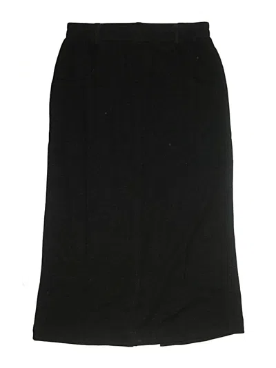 Pre-owned Iridium Formal Skirt In Black
