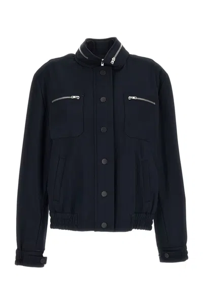Irie Black Structured Zip Detail Cropped Jacket