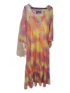 Irie Diagonal-patterned Sequin Dress In Multi