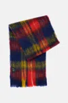Irie Plaid Scarf In Multi