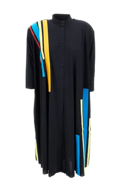 Irie Timeless Black Dress With Classic Silhouette In Blue