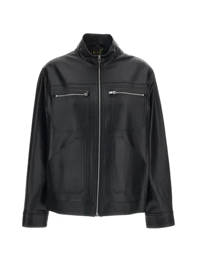 Irie Zip-up Multi-pocket Jacket In Black