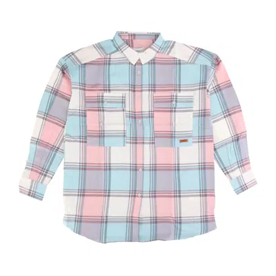 Iriedaily Chrissy Shirt Beryl Women's Long Sleeve Shirt In Multi