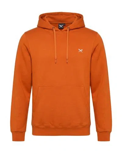 Iriedaily Man Sweatshirt Orange Size Xs Organic Cotton