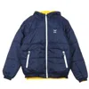 Iriedaily Men's Puff Turn Jacket Navy/yellow In Navy/yellow