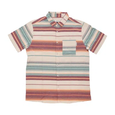 Iriedaily Men's Short Sleeve Shirt Santo Ssl Shirt Beige
