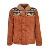 Iriedaily Trapas Jacket Men's Workwear Jacket Red/brown In Red/brown