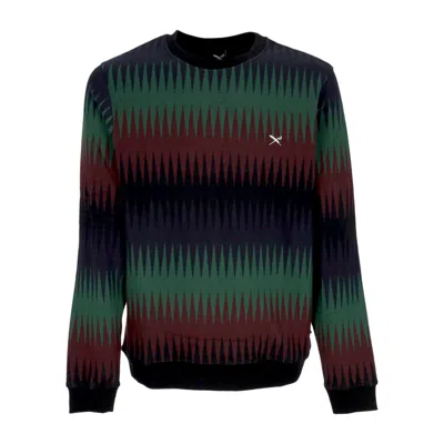 Iriedaily Vintachi Crew Men's Crewneck Sweatshirt Black/red