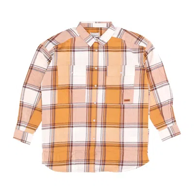 Iriedaily Women's Long Sleeve Shirt Chrissy Shirt Rusty Orange