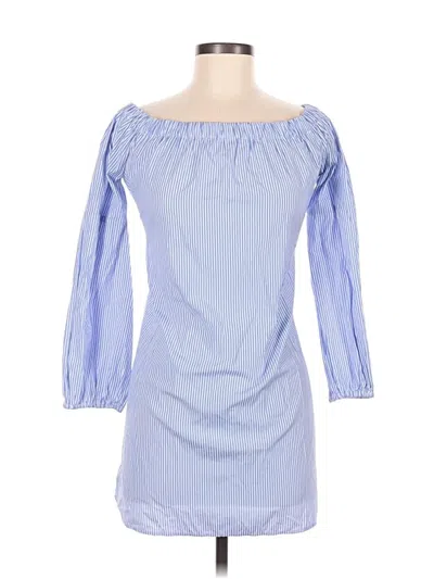 Pre-owned Iris 3/4 Sleeve T-shirt In Blue