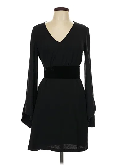 Pre-owned Iris & Ink Cocktail Dress In Black