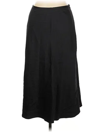 Pre-owned Iris & Ink Formal Skirt In Black