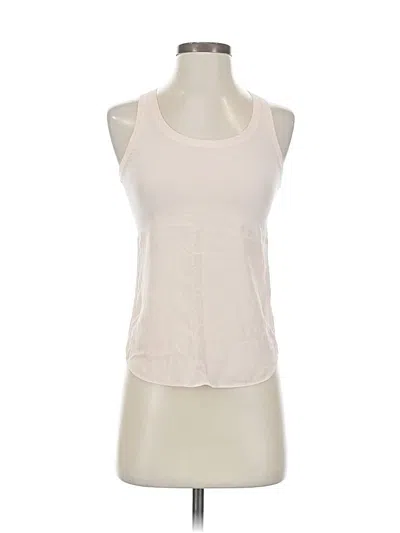 Pre-owned Iris & Ink Sleeveless Top Pink Halter Neckline Tops