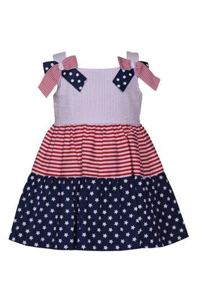 Iris & Ivy Babies'  Americana Dress In Red
