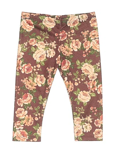 Pre-owned Iris & Ivy Kids' Casual Pants In Brown