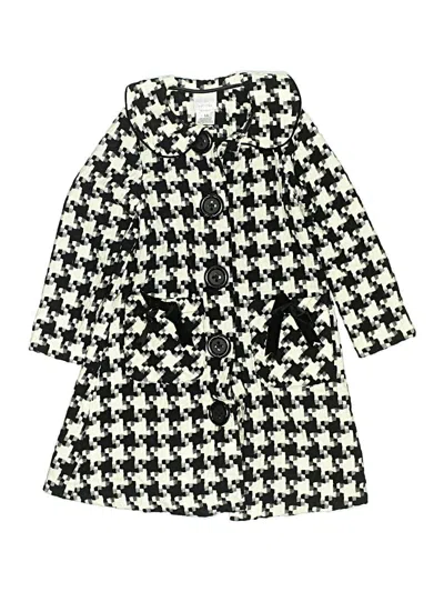Pre-owned Iris & Ivy Kids' Coat In Black