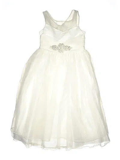 Pre-owned Iris & Ivy Kids' Dress In Ivory