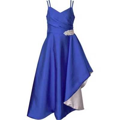 Iris & Ivy Kids' Embellished Party Dress In Blue