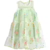 Iris & Ivy Kids' Embroidered Floral Mesh Dress