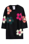 Iris & Ivy Kids' Flower Power Sweater Dress In Multi