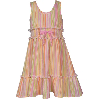IRIS & IVY IRIS & IVY KIDS' SEERSUCKER STRIPE DRESS