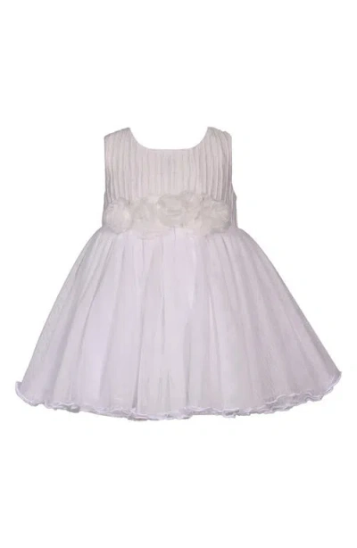 Iris & Ivy Babies'  Rosette Party Dress & Bloomers In White