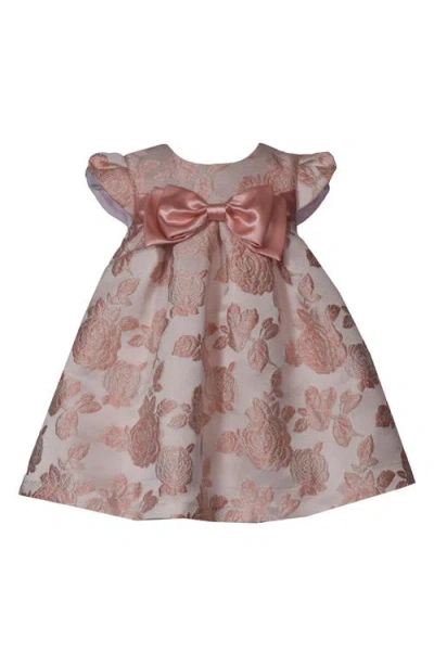 Iris & Ivy Babies'  Trapeze With Bow In Pink