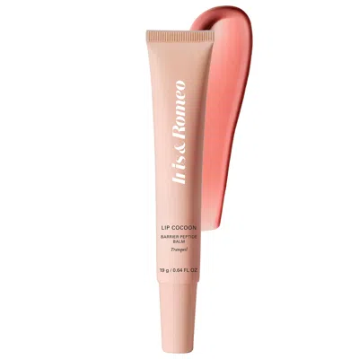 Iris & Romeo Lip Cocoon Hydrating Barrier Repair Lip Balm With Peptides Tranquil 0.64 Oz/19 G In Transparent