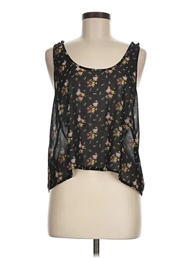 Pre-owned Iris Basic Sleeveless Blouse In Black