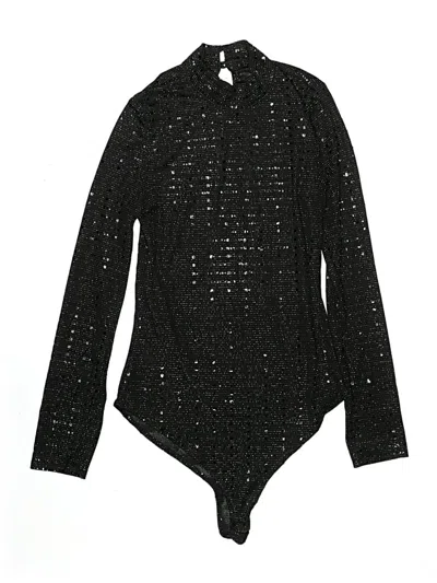 Pre-owned Iris Bodysuit In Black