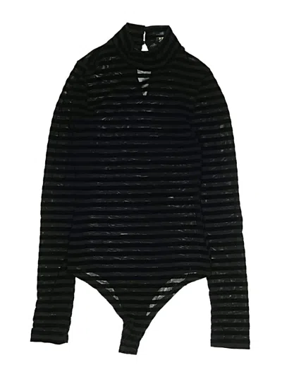 Pre-owned Iris Bodysuit In Black