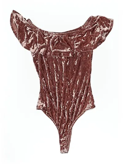 Pre-owned Iris Bodysuit In Brown