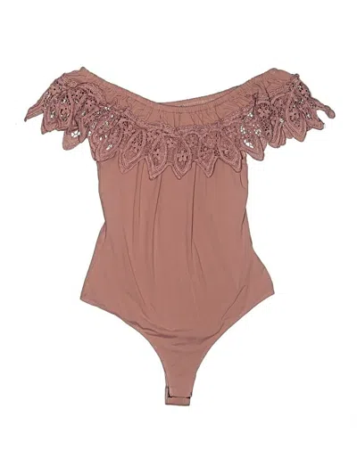 Pre-owned Iris Bodysuit In Brown