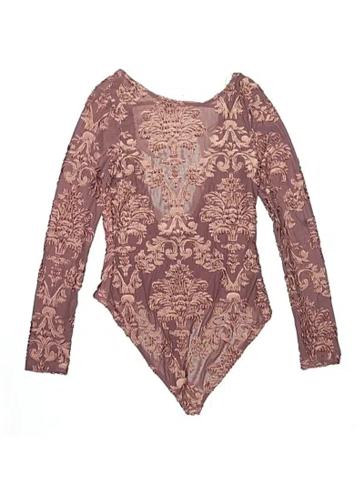 Pre-owned Iris Bodysuit In Brown
