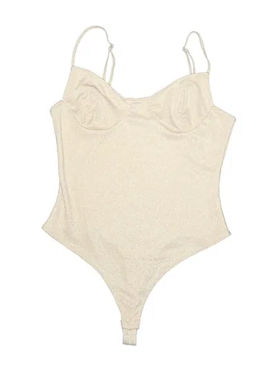 Pre-owned Iris Bodysuit In Ivory