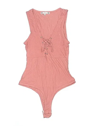 Pre-owned Iris Bodysuit In Pink