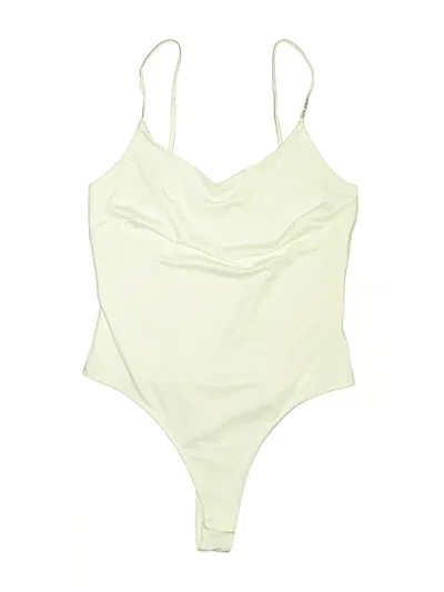 Pre-owned Iris Bodysuit In White