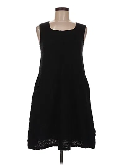 Pre-owned Iris Casual Dress In Black