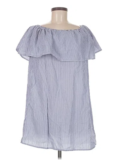 Pre-owned Iris Casual Dress In Blue