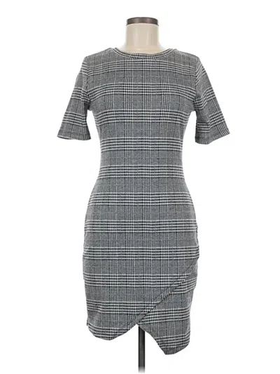 Pre-owned Iris Casual Dress In Gray