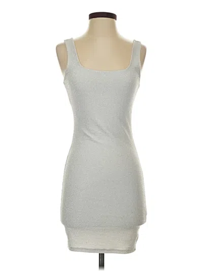 Pre-owned Iris Casual Dress In Gray