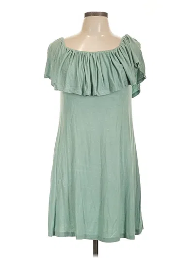 Pre-owned Iris Casual Dress In Green